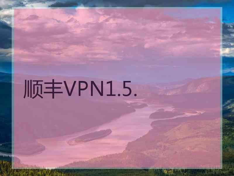 顺丰VPN1.5.